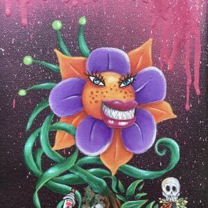 LADY PINK – Killa Flowa With Skulls